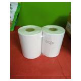 2 Rolls 4x6 Direct Thermal Shipping Labels, 1000