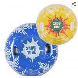 Hiwena(2 pack) Snowflake SnowTubes