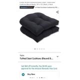 Pillow Perfect Outdoor/Indoor Fresco Tufted Seat