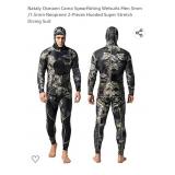 Nataly Osmann Camo Spearfishing Wetsuits Men 3mm