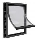 CEESC Pet Door, Black, with Soft Transparent
