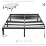 Platform Bed Frame Queen, Cesaron 14 Inch Metal
