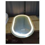 New Oval Anti-Fog Vanity Mirror 32"x20"Dimmable