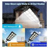 1000W Solar Street Lights Outdoor,6500K Dusk to