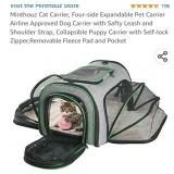 Minthouz Cat Carrier, Four-side Expandable Pet