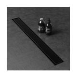 36" Shower Linear Black Drain Rectangular, Insert