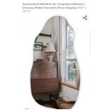 TRAHOME Irregular Body Mirror Wall Decor,