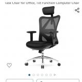 New Big & Tall Office Chair, Headrest &
