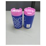 (2)  10 ounce drinking cups