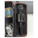 BONAOK Wireless Bluetooth Karaoke Microphone &