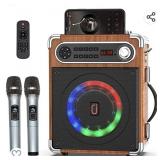 New Jyx Karaoke Machine with Two Wireless