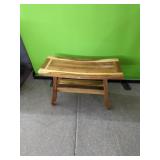 New 28" Solid  Teak Shower & Bathroom Bench With