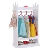 Open Hanging Armoire Closet, Costume Storage