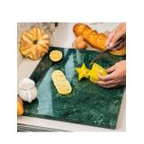 Natural Green Marble Pastry Cheese and Cutting