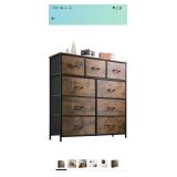 New Fabric Dresser  9 Drawers, with Fabric