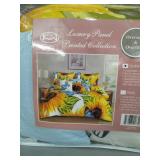 New Queen Size 7 PC Luxury Comforter Set