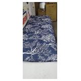 King Size Navy Blue, White Tree Comforter  Only