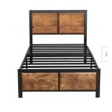 NEW IN BOX Twin Size Platform Metal Bed Frame