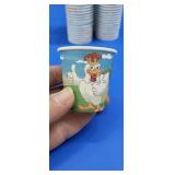 Approx 100 - Kids Mouth Rinsing Cups, 3 oz, Barn