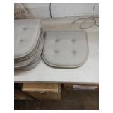 (6)  16" x 17"  cushion  pads