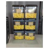 6 New Food Storage Containers Set with Locking