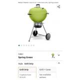 Weber Master-Touch 22" Charcoal Grill, Spring