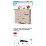 New 5 drawer Fabric Dresser...assembly required