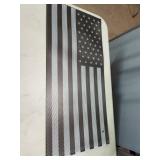 Jeep Grill Insert Flag. Fits 2007-18 Wrangler jk,