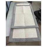 2 New Non Slip Rugs 20" x47" & 20" x x 31"Really