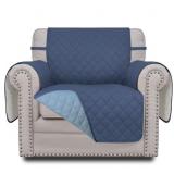 Reversible Chair Cover with Elastic Straps,  Dark