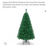 5ft Artificial  Christmas Tree with metal stand