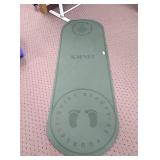 Jump roping noise silencer mat