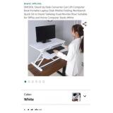 SMCOOL Stand Up Desk Converter Can Lift Computer