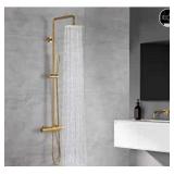 New Holispa Thermostatic Shower System, 8 Inch