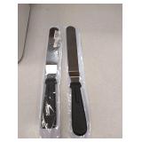 2 offset angle icing spatulas....12.2 inches
