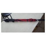 NEW Red & Black Golf Umbrella