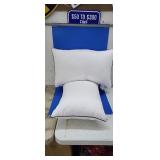 Set of 2 White, Queen Size Bed Pillows *appears