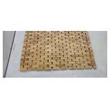 Bamboo Shower Mat, 16" x 25"