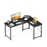 50" L Shaped Desk *slight shipping damage see all