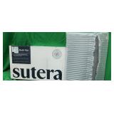 Sutera- Stone Bath Mat - Charcoal Grey