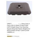 VINEY 10ft offset cantilever umbrella weight