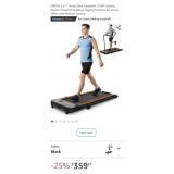 UREVO 2 in 1 Under Desk Treadmill, 2.5HP Folding