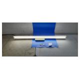 NEW 47" Gold Modern LED Light Fixture
