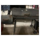 BBQ pit with smoker