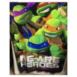 Teenage mutant ninja turtles throw blanket