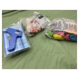 Glue gun and balloons