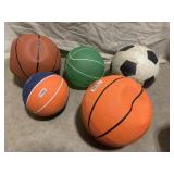 5 sports balls