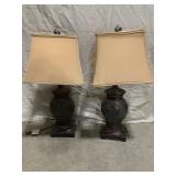 2 lamps 24" tall
