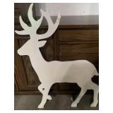 Glitter reindeer 36" tall