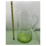 Glass pitcher